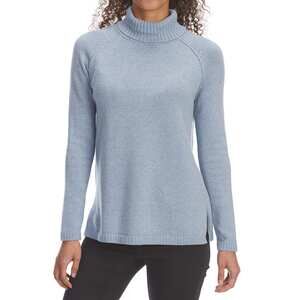 Jeanne Pierre Women's Blue Pullover Turtle Neck Sweater - Size XL